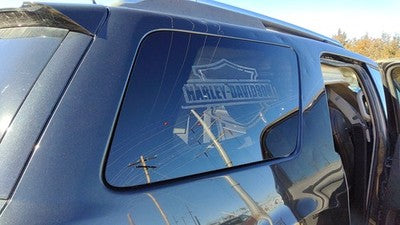 2007-2012 Gmc Acadia Passenger Right Rear Quarter Glass Back Side Window Oem