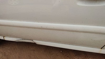 2001-2002 Kia Rio Driver Left Front Moulding From Door Oem Trim Strip White