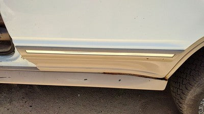 1993 Ford Explorer Driver Left Rear Moulding From Door Oem Back Trim Strip White