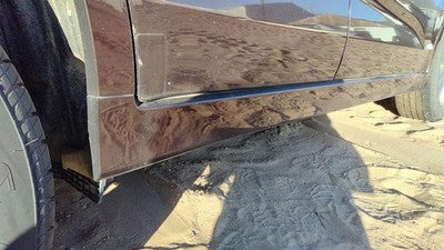 11-15 Sorento Passenger Right Lower Rocker Panel Moulding Side Skirt Dark Cherry