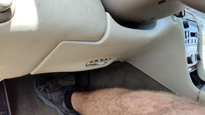 1998-00 Cadillac Seville Lower Dash Under Column Knee Bolster Trim Panel Tan 503