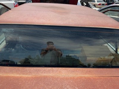 1985-1988 Buick Park Ave Back Glass Rear Window Oem 20618959