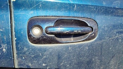 2001-2007 Dodge Caravan Passenger Right Front Outside Door Handle Oem Blue
