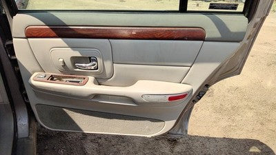 1999 Deville Passenger Right Rear Door Trim Panel With Switches Back 152 Neutral