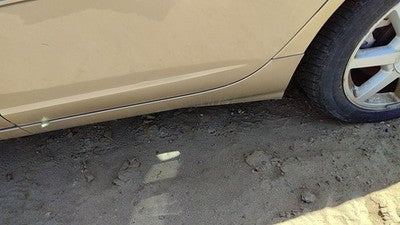 03-07 Cts Driver Left Rear Rocker Panel Moulding Side Skirt Oem Sand Storm 61U