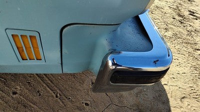 74-75 Supreme Passenger Right Front Fender Filler Moulding Trim Strip Blue