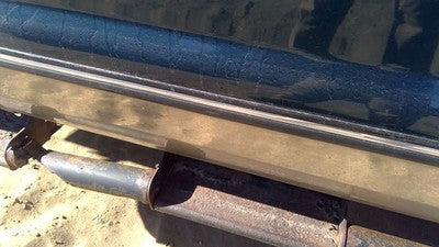 1999 00 F250 Super Duty Passenger Right Front Moulding From Door Oem Trim Strip
