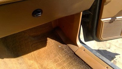 1993 Dodge Dakota Passenger Right Lower Kick Trim Panel Oem Tan