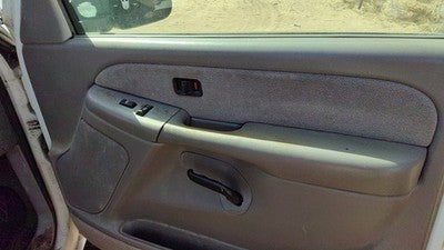 99-02 Silverado 1500 Passenger Front Door Trim Panel With Switches Gray 92D