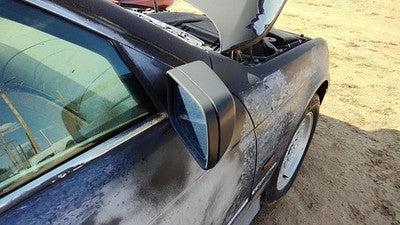 Bmw 540I Passenger Right Power Side Mirror Door Mounted Oem Black 51168203750