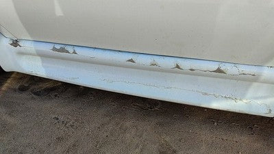 05-08 Uplander Driver Left Lower Rocker Panel Moulding Side Skirt Oem White 50U