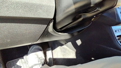 2004 Bmw X3 Lower Dash Under Column Knee Bolster Trim Panel Oem Gray 51453414558