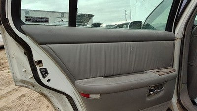 1997-05 Buick Park Ave Driver Left Rear Door Trim Panel With Switches Back Gray