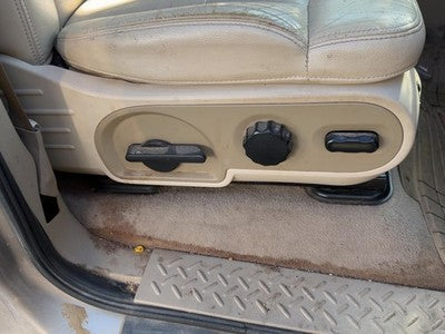 2004 Ford F150 Passenger Right Side Power Seat Switch With Trim Panel Oem Tan Hw