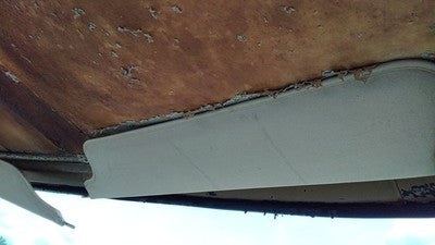1969 Ford F100 Passenger Right Sun Visor Oem