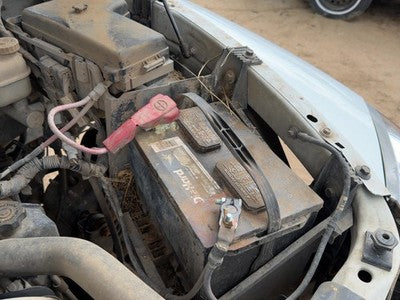 2005-2006 Dodge Dakota Complete Battery Box Mount Tray With Hold Down Oem