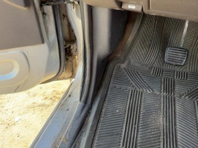 1991 Isuzu Pup Driver Left Lower Kick Trim Panel Oem Gray