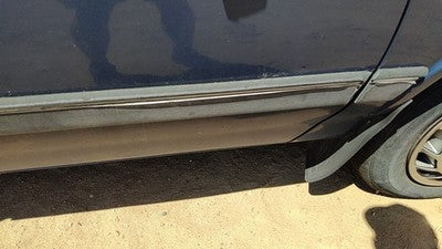 1994 Olds Cutlass Ciera Passenger Right Front Moulding From Door Trim Strip Blue