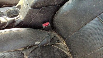 2007-2009 Lincoln Mkz Driver Left Front Seat Belt Buckle Receiver Oem Black Mw