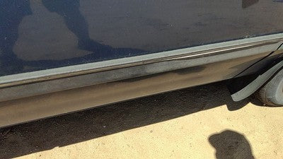 1994 Olds Cutlass Ciera Passenger Right Front Moulding From Door Trim Strip Blue