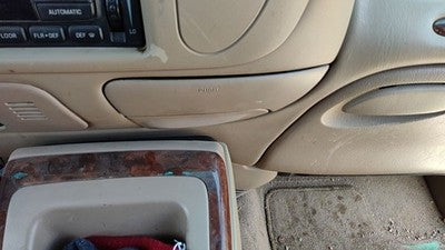 1998 Lincoln Navigator Slide Out Cup Holder Assembly Oem Dash Ash Tray Tan Kx