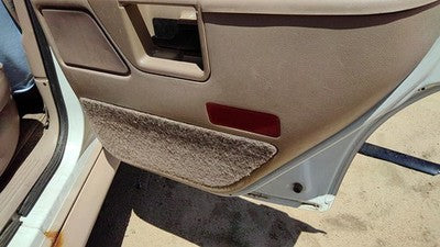 1993 Explorer Passenger Right Rear Inside Door Trim Panel With Switches Back Tan