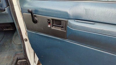 1992-1995 Gmc Safari Passenger Right Front Door Trim Panel Manual Windows Blue