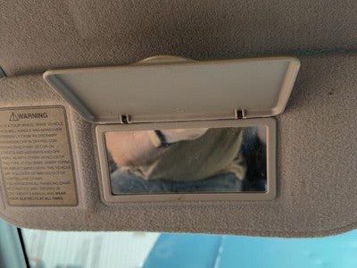 1995 Isuzu Rodeo Driver Left Sun Visor Oem Gray 160