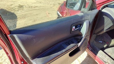08-13 Nissan Rogue Driver Left Front Door Trim Panel With Master Switch G Black