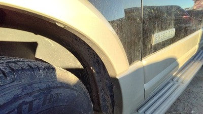 2008 Ford Expedition Driver Left Front Wheel Flare Moulding Oem Fender Ua Black