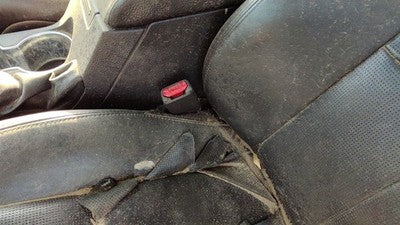 2007-2009 Lincoln Mkz Driver Left Front Seat Belt Buckle Receiver Oem Black Mw