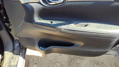 16-19 Sentra Passenger Right Front Door Trim Panel With Switches Charcoal G