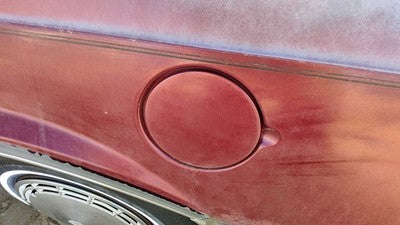 1990 Olds 88 Fuel Tank Door With Hinge Gas Lid Oem Filler Red