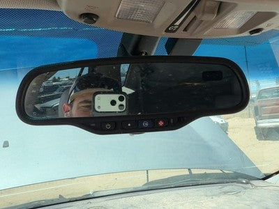 2004-2009 Cadillac Srx Inside Rear View Mirror Oem Windshield Mounted 15822997