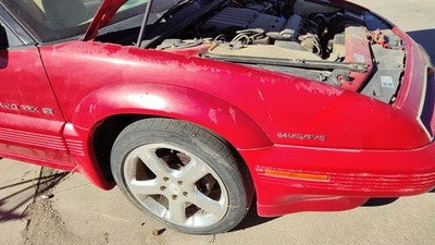 1991-1996 Grand Prix Passenger Right Front Fender Oem Red 2 Door 12510702