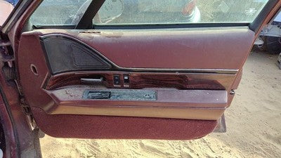 1998 Buick Lesabre Passenger Right Front Door Trim Panel With Switches Red