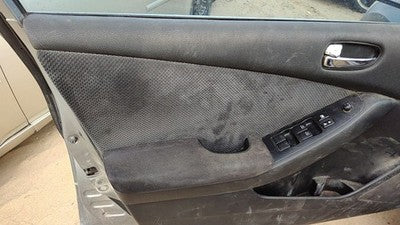 07-09 Altima Driver Left Front Door Trim Panel With Master Switch Charcoal G