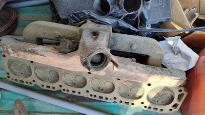 1967-1976 Chevy Van G20 Exhaust Manifold Assembly Oem 4.1L 250 00464136