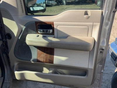2004-2005 Ford F150 Passenger Right Front Door Trim Panel With Switches Tan Hw