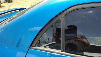 09-13 Toyota Corolla Passenger Right Rear Vent Window Back Door Glass With Frame