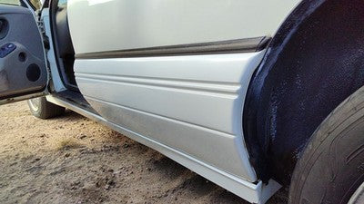 94 Pontiac Bonneville Driver Left Rear Moulding From Door Back Trim Strip White