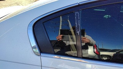 07-12 Nissan Altima Passenger Right Rear Vent Window Back Door Glass With Frame