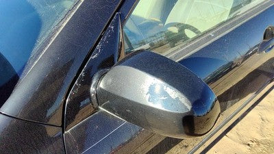 2004-2009 Kia Spectra Driver Left Power Side Mirror Door Mounted Eb Black 4 Door