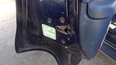 1995-2002 Ford Explorer Driver Left Rear Door Latch With Rods/Cables Oem Back