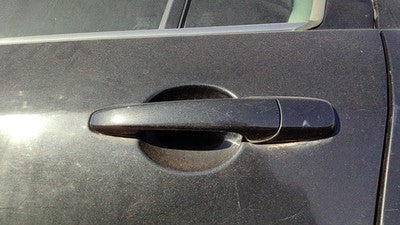 06-12 Fusion Driver Left Rear Outside Door Handle Back Uh Tuxedo Black Metallic