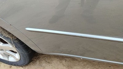 2008 Nissan Sentra Passenger Right Rear Moulding From Door Back Trim Gray K36