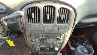 2001 Dodge Caravan Trim Bezel Around Radio Surround Dash Panel Oem