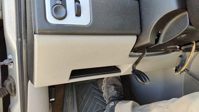 07-09 Chevy Equinox Lower Dash Under Column Knee Bolster Trim Panel Oem Gray 14B
