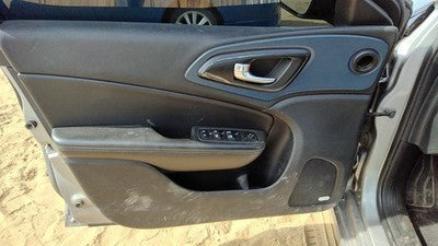 15-17 200 Driver Left Front Inside Door Trim Panel With Master Switch Black X9