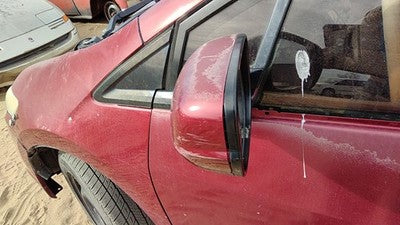 10-14 Honda Insight Driver Left Power Side Mirror Door Mounted Oem Tango Red Re